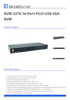 Datasheet for LevelOne KVM-3216, EAN: 4015867229392