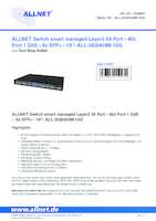 Datenblatt zu Allnet ALL-SG8454M-10G, EAN: 4038816119230