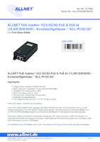 Datenblatt zu Allnet ALL-PI102-BT60-5G, EAN: 4038816211682
