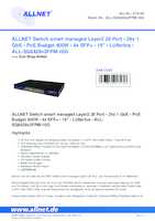Datenblatt zu Allnet ALL-SG8428v2FPM-10G, EAN: 4038816213136