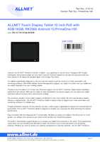 Datasheet for Allnet PrimeOne-100, EAN: 4038816215116