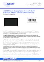 Datasheet for Allnet PrimeOne-210, EAN: 4038816129031
