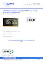 Datasheet for Allnet FJ-SW20171205000, EAN: 4038816130211
