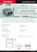 Datasheet for CyberPower SNEV001, EAN: 4712856274400