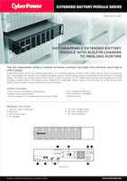 Datasheet for CyberPower BPE192VL2U01, EAN: 4711027799001
