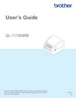 Datasheet for Brother QL1110NWBCZG1, EAN: 4977766826808