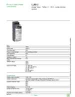 Datasheet for Schneider Electric LUB12, EAN: 3389110362770