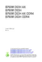 Datenblatt zu Gigabyte B760M DS3H DDR4, EAN: 4719331850876
