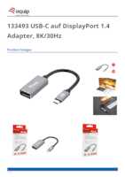 Datenblatt zu Equip 133493, EAN: 4015867230015
