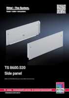 Datasheet for Rittal 8600520, EAN: 4028177384194