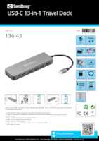 Datasheet for Sandberg 136-45, EAN: 5705730136450