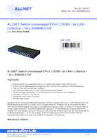 Datenblatt zu Allnet ALL-SG8008-2.5G, EAN: 4038816201874