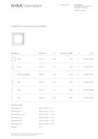 Datenblatt zu Gira 021172, EAN: 4010337113188