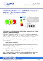 Datenblatt zu Allnet ALL-PoE-RGBW-LAMP, EAN: 4038816099426