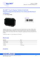 Datenblatt zu Allnet ALLWCOVMount21v1, EAN: 4038816212559