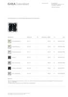 Datasheet for Gira 2677005, EAN: 4010337037071
