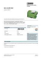 Datenblatt zu Phoenix Contact 2861412, EAN: 4017918894351