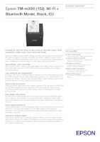 Datasheet for Epson C31CK50152