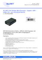 Datenblatt zu Allnet ALL-PS103G-BT60-PD, EAN: 4038816212078