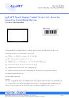 Datasheet for Allnet ALLTCover18NBv1, EAN: 4038816212849