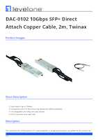 Datasheet for LevelOne DAC-0102, EAN: 4015867230534