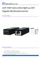 Datenblatt zu LevelOne GVT-1001, EAN: 4015867229293