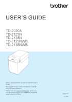 Datasheet for Brother TD2125NXX1, EAN: 4977766826440