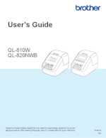 Datasheet for Brother QL820NWBCZG1, EAN: 4977766826921