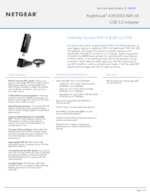 Datasheet for Netgear A8000-100PES, EAN: 0606449160994