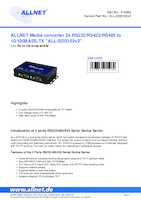 Datasheet for Allnet ALL-SDS102v2, EAN: 4038816215284