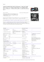 Datasheet for Gigabyte B850M EAGLE WF7, EAN: 4719331879648