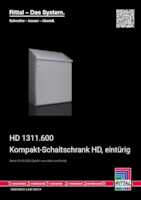 Datenblatt zu Rittal 1311600, EAN: 4028177967441