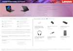 Datasheet for Lenovo 21WT0033GE, EAN: 0199275785696