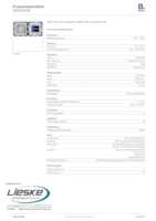 Datasheet for Berker 29809909, EAN: 4011334528821