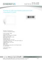 Datasheet for Synergy 21 S21-LED-B00238, EAN: 4038816074102