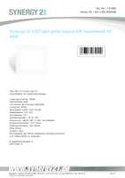Datenblatt zu Synergy 21 S21-LED-B00238, EAN: 4038816074102