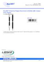 Datasheet for Allnet ALL-ANT245GHz-10cm, EAN: 4038816215833