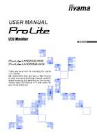 Datasheet for Iiyama LH9252UWS-B1AG, EAN: 4948570128051