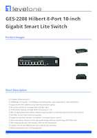 Datasheet for LevelOne GES-2208, EAN: 4015867229972