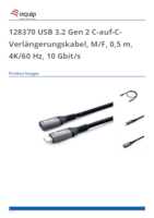 Datenblatt zu Equip 128370, EAN: 4015867231036