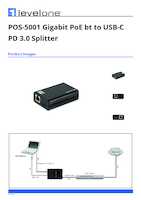 Datasheet for LevelOne POS-5001, EAN: 4015867231128