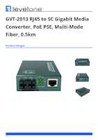 Datasheet for LevelOne GVT-2013, EAN: 4015867231210