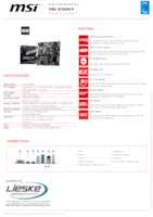 Datasheet for MSI 7E02-009R, EAN: 4711377086578