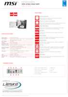 Datasheet for MSI 7D40-005R, EAN: 4711377069632