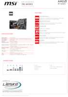 Datenblatt zu MSI 7E28-001R, EAN: 4711377093804