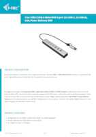 Datasheet for I-tec CAHUBMETAL6LANPD, EAN: 8595611707988