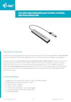 Datenblatt zu I-tec CAHUBMETAL6LANPD, EAN: 8595611707988