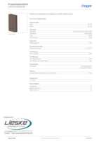 Datasheet for Hager LFF2003568014, EAN: 4012740022309