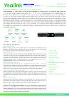 Datasheet for Yealink 1206653, EAN: 6938818314993