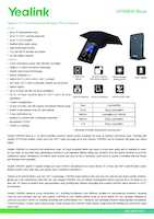 Datenblatt zu Yealink 1204613, EAN: 6938818309432